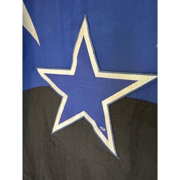 Vintage Dallas Cowboys Apex One NFL Pro Line Puffer Jacket Hood Big Star  XL￼ - Picture 3 of 16